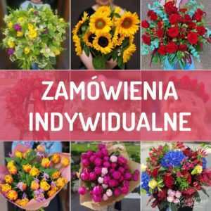 Zamówienia indywidualne Poczty Kiwatowej z dostawą kwiatów